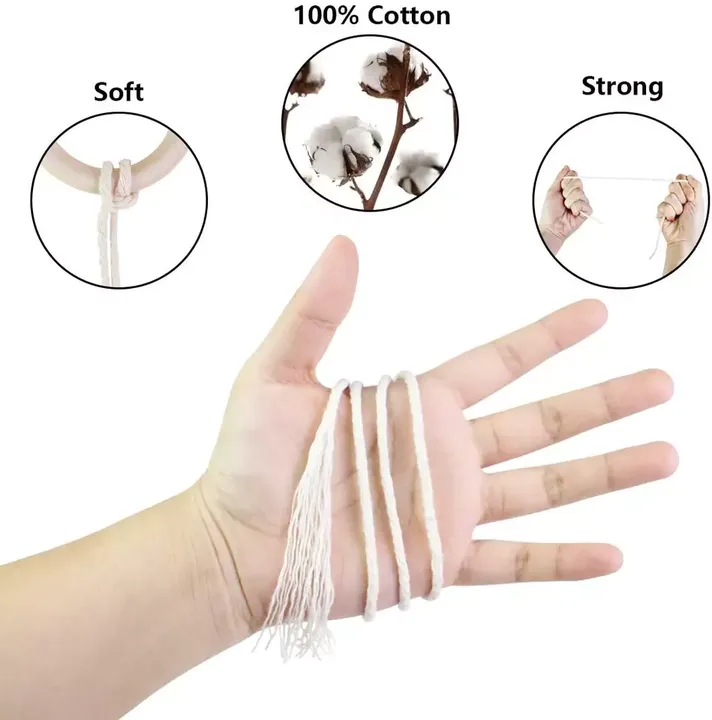 مجموعة تعليق حائط من الماكراميه،Macrame Wall Hanging Kit