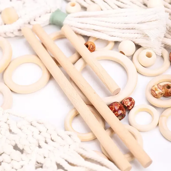 مجموعة تعليق حائط من الماكراميه،Macrame Wall Hanging Kit