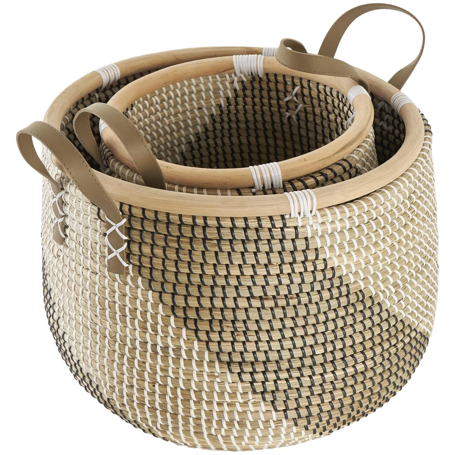 2pc Seagrass Basket Set