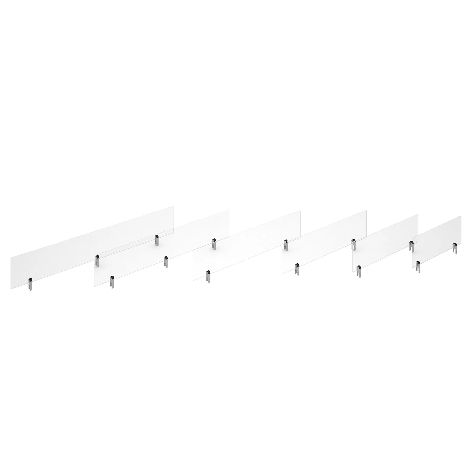 Acrylic screen toppers bracket (single)