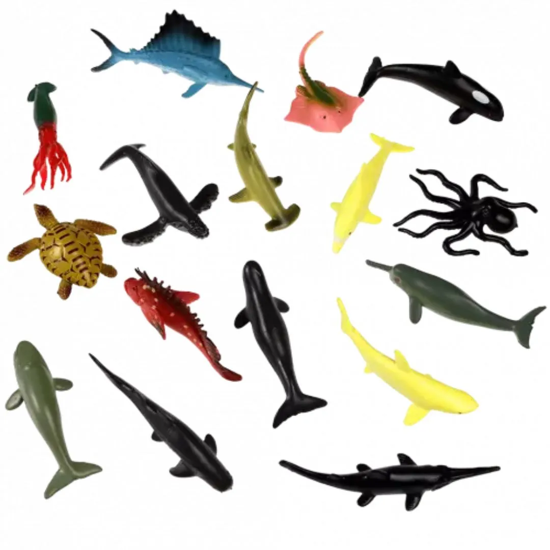Assorted Ocean Animals (Box of 16)