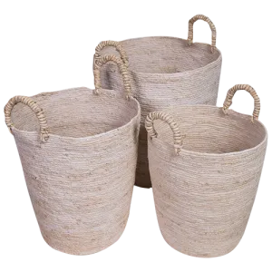 Baskets Seagrass Set Of 3