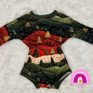 Christmas Sweater Romper