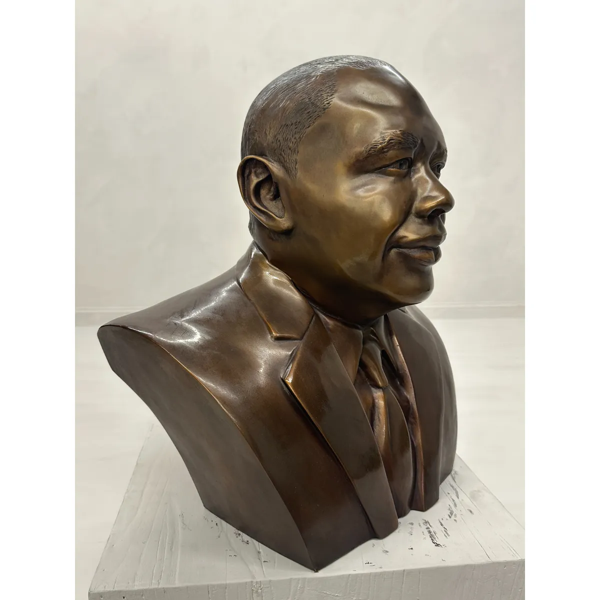 Custom Bronze Portrait Bust, Marshall