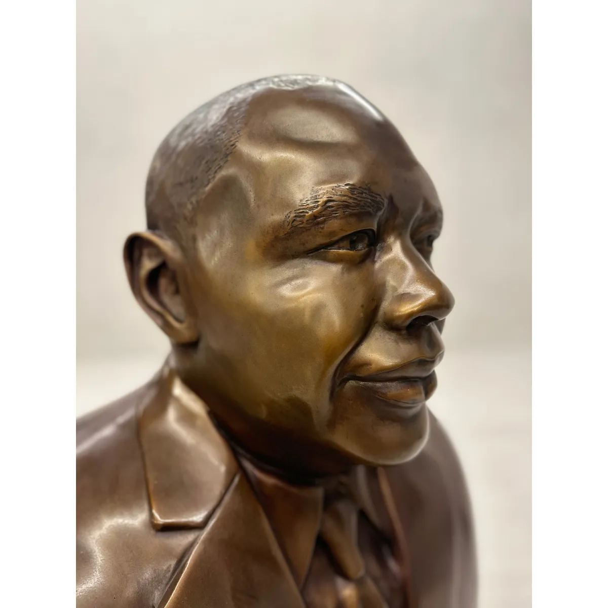 Custom Bronze Portrait Bust, Marshall