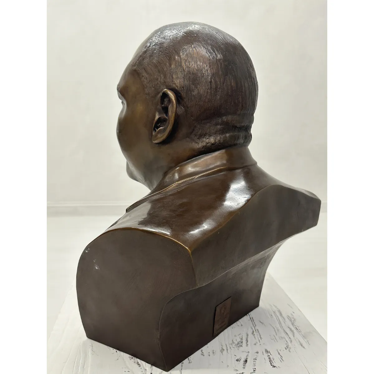 Custom Bronze Portrait Bust, Marshall