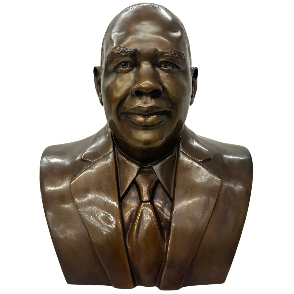Custom Bronze Portrait Bust, Marshall