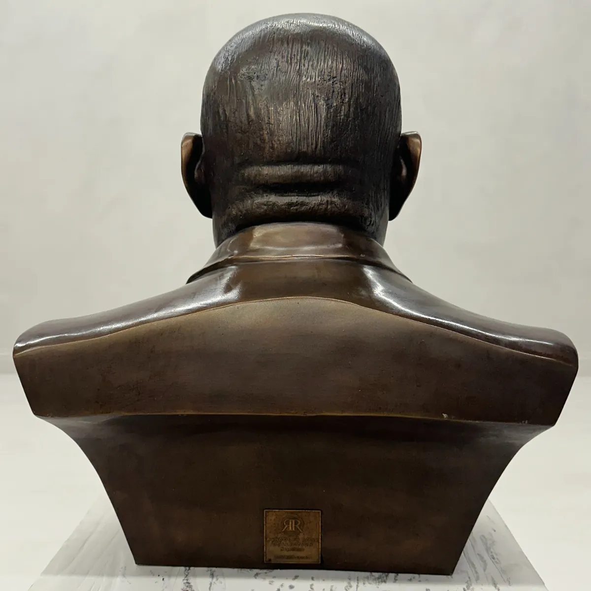 Custom Bronze Portrait Bust, Marshall