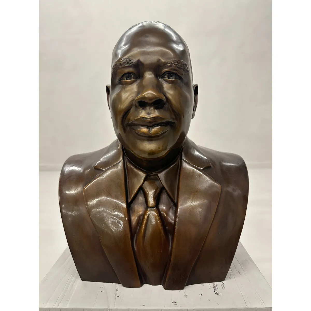 Custom Bronze Portrait Bust, Marshall