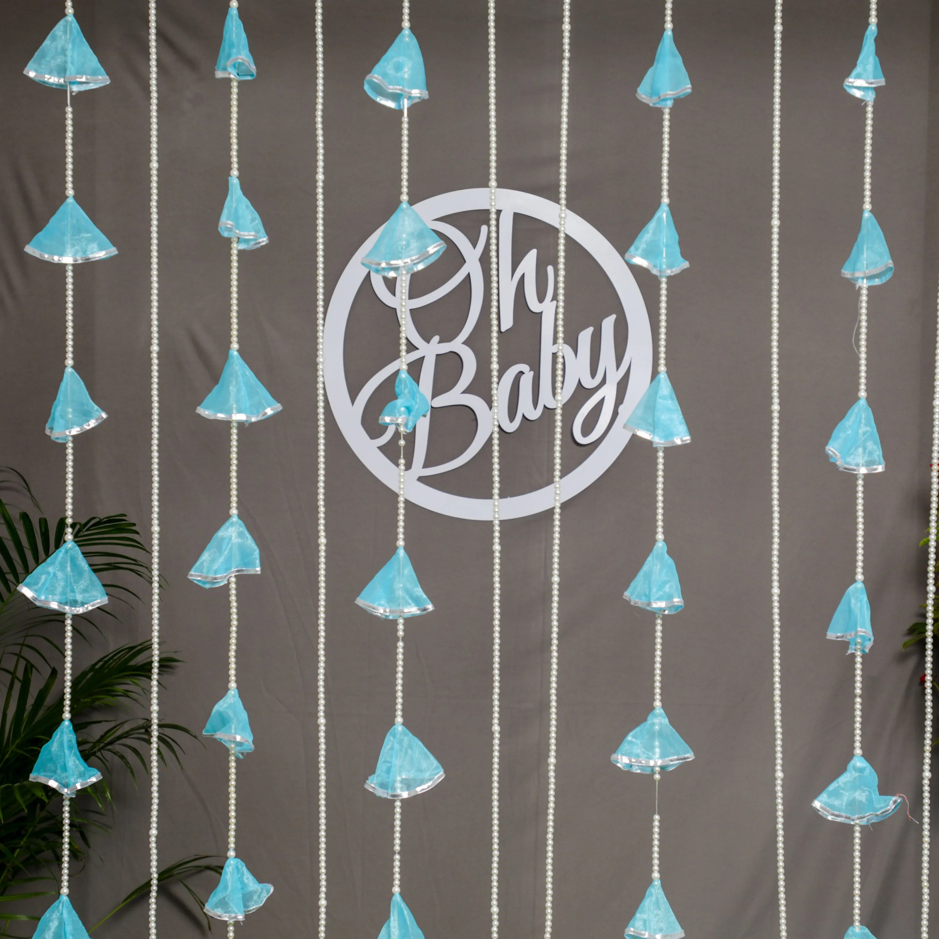 Decorative Hangings - Pearl Blue