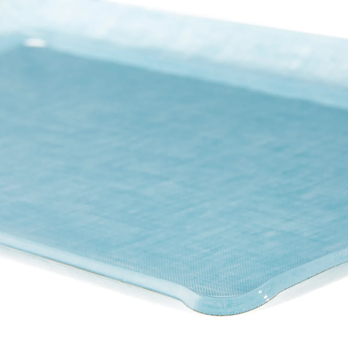 Fabric Tray Medium Aquamarine