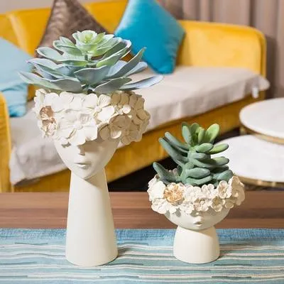 Flower Head Vase