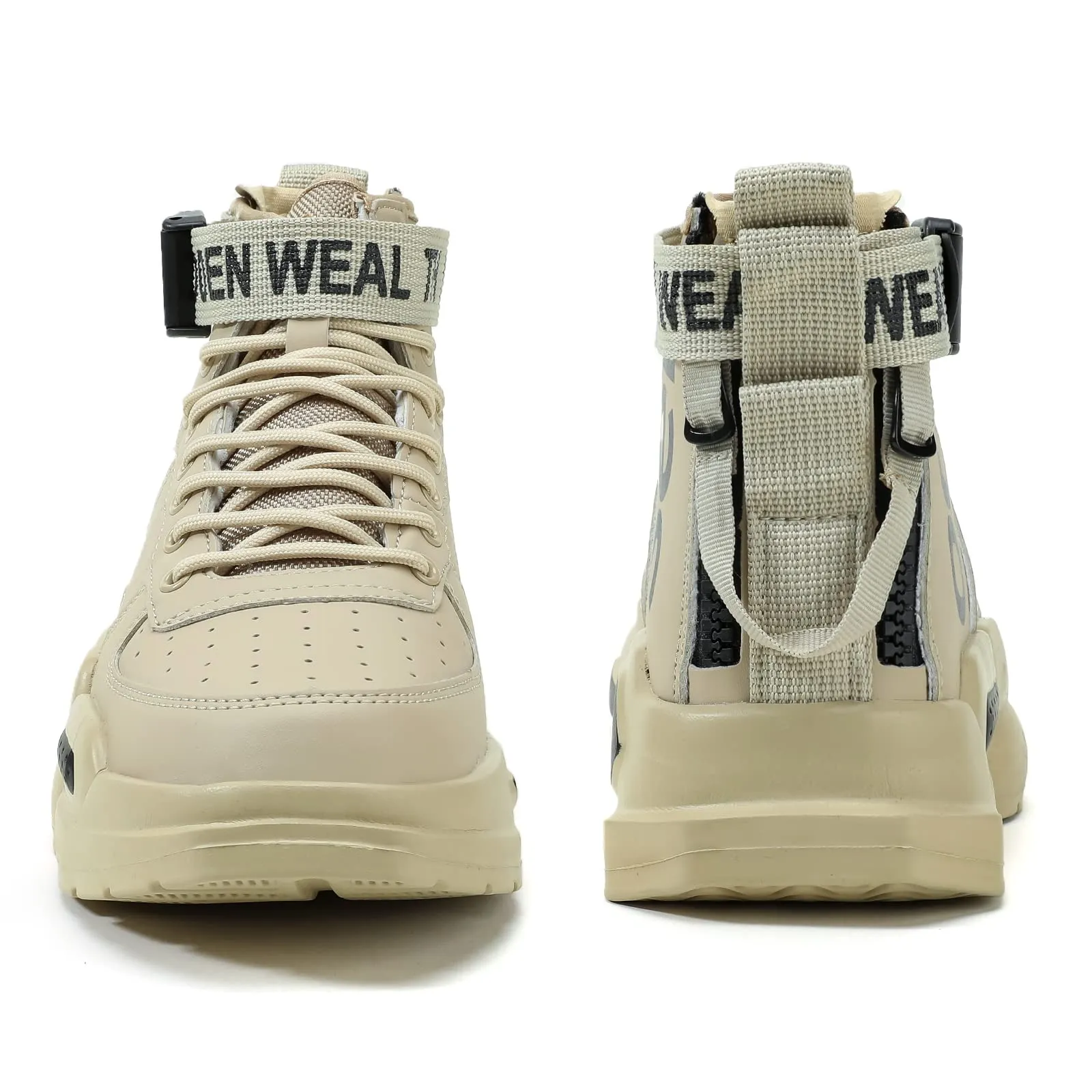 FUSHITON Baskets Mode pour Hommes Chaussures Montantes Chaussures de Course Chaussures de Marche Sport Baskets