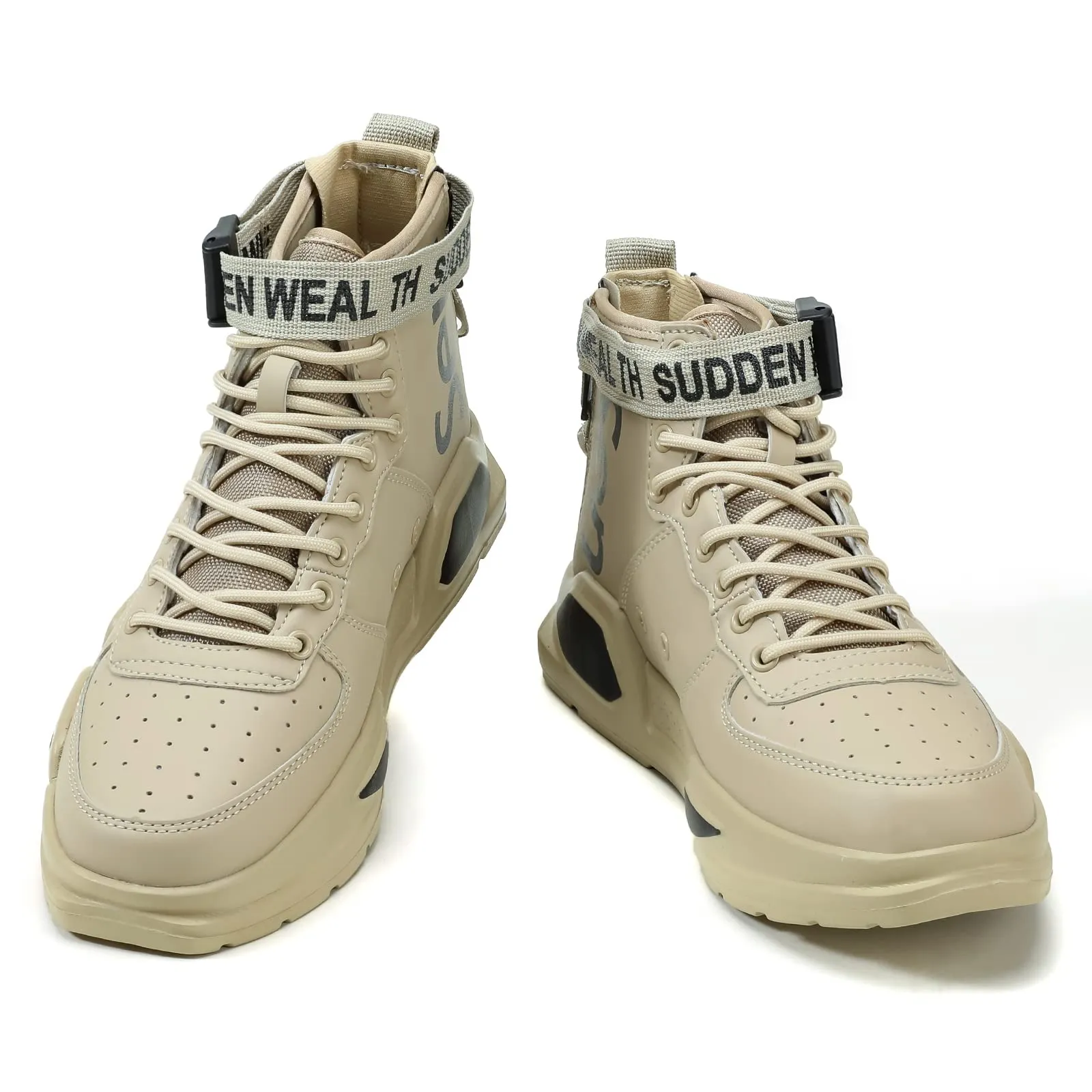 FUSHITON Baskets Mode pour Hommes Chaussures Montantes Chaussures de Course Chaussures de Marche Sport Baskets