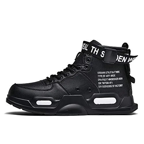 FUSHITON Baskets Mode pour Hommes Chaussures Montantes Chaussures de Course Chaussures de Marche Sport Baskets