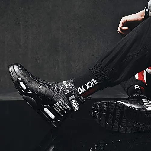 FUSHITON Baskets Mode pour Hommes Chaussures Montantes Chaussures de Course Chaussures de Marche Sport Baskets