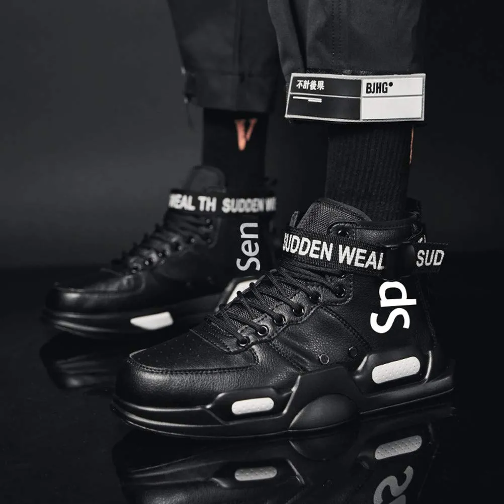 FUSHITON Baskets Mode pour Hommes Chaussures Montantes Chaussures de Course Chaussures de Marche Sport Baskets