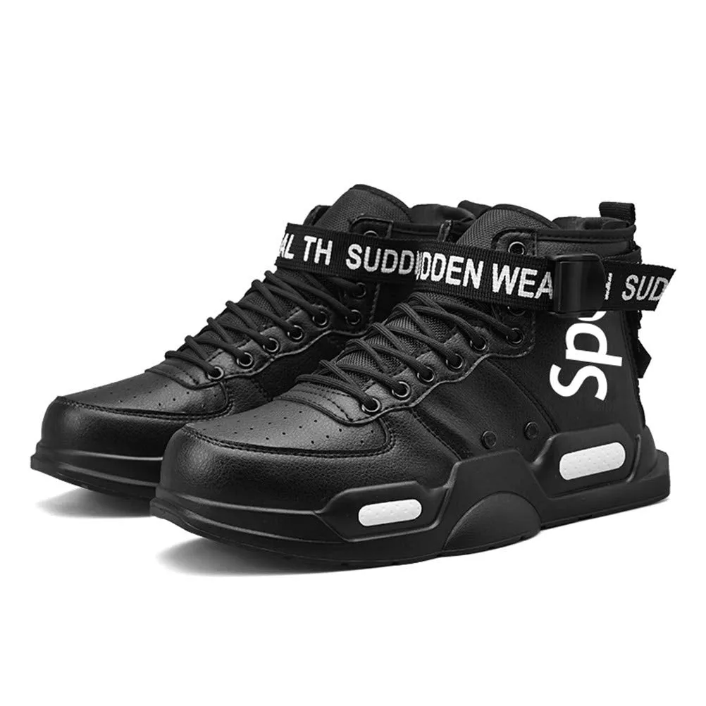 FUSHITON Baskets Mode pour Hommes Chaussures Montantes Chaussures de Course Chaussures de Marche Sport Baskets