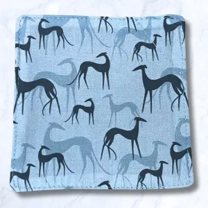 Greyhound Shadows Soft Blue Jar Gripz Jar Opener
