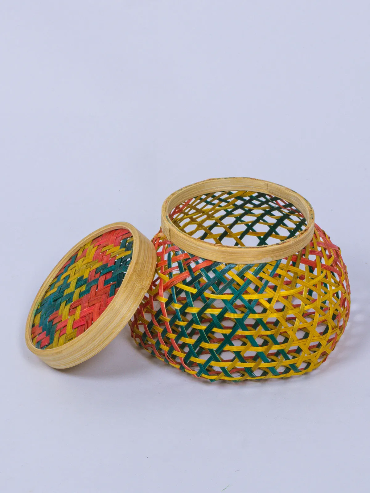 Handmade Bamboo Chocolate Jar
