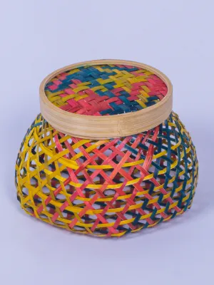 Handmade Bamboo Chocolate Jar