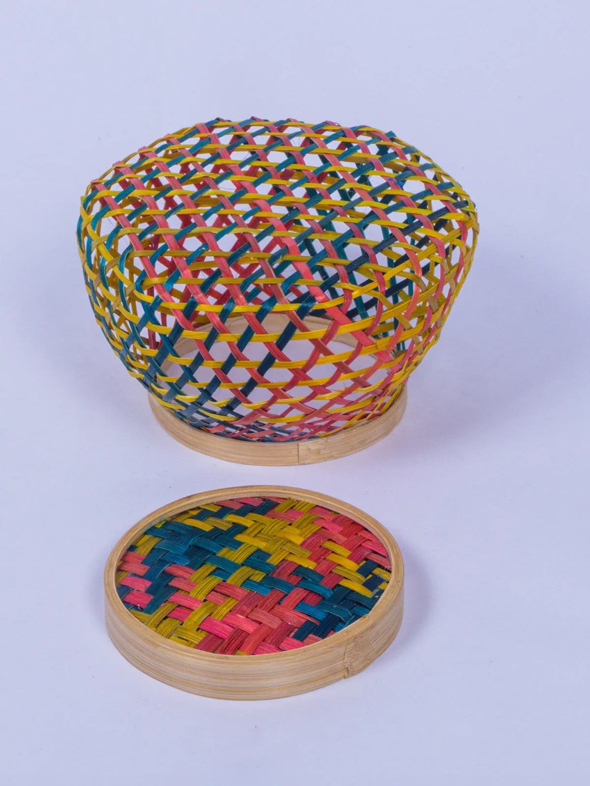 Handmade Bamboo Chocolate Jar