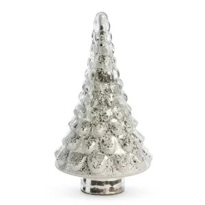 Icy Glass Tabletop Fir Tree Large