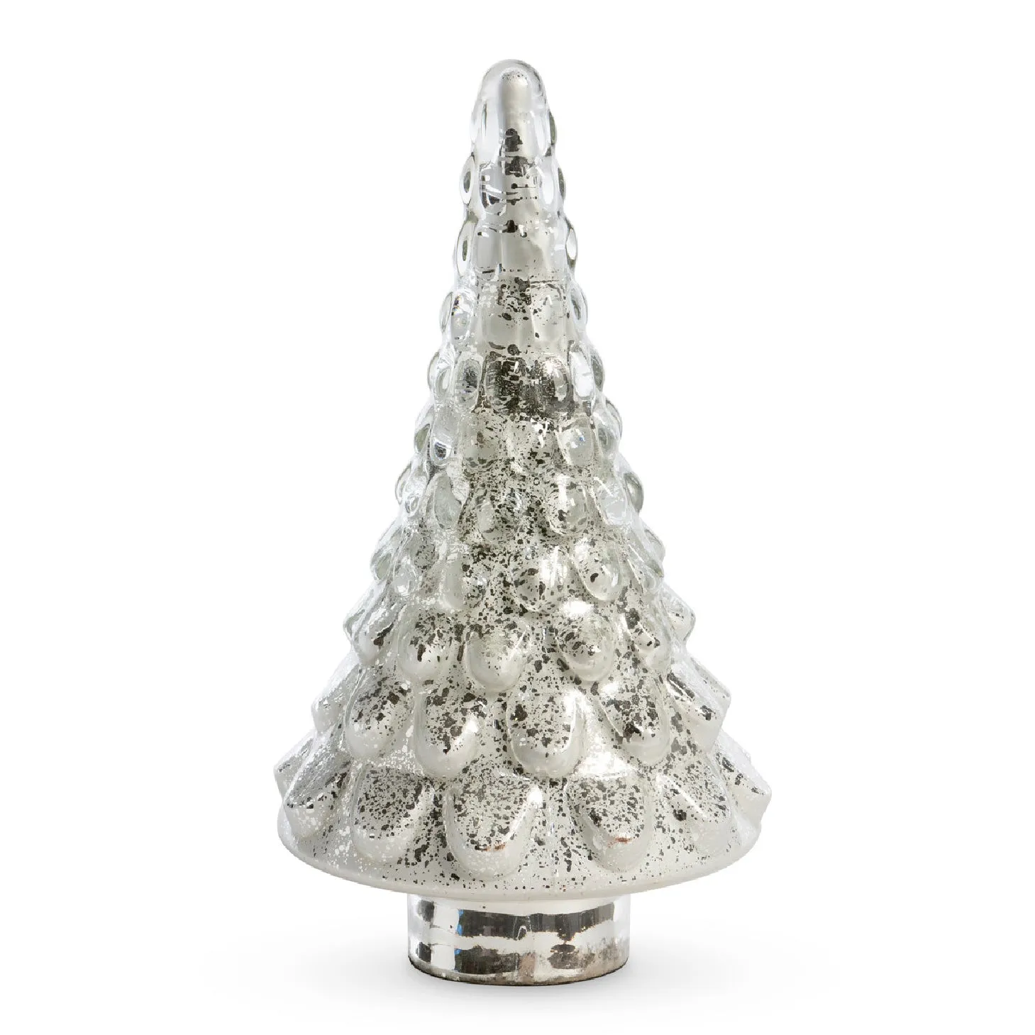 Icy Glass Tabletop Fir Tree Large