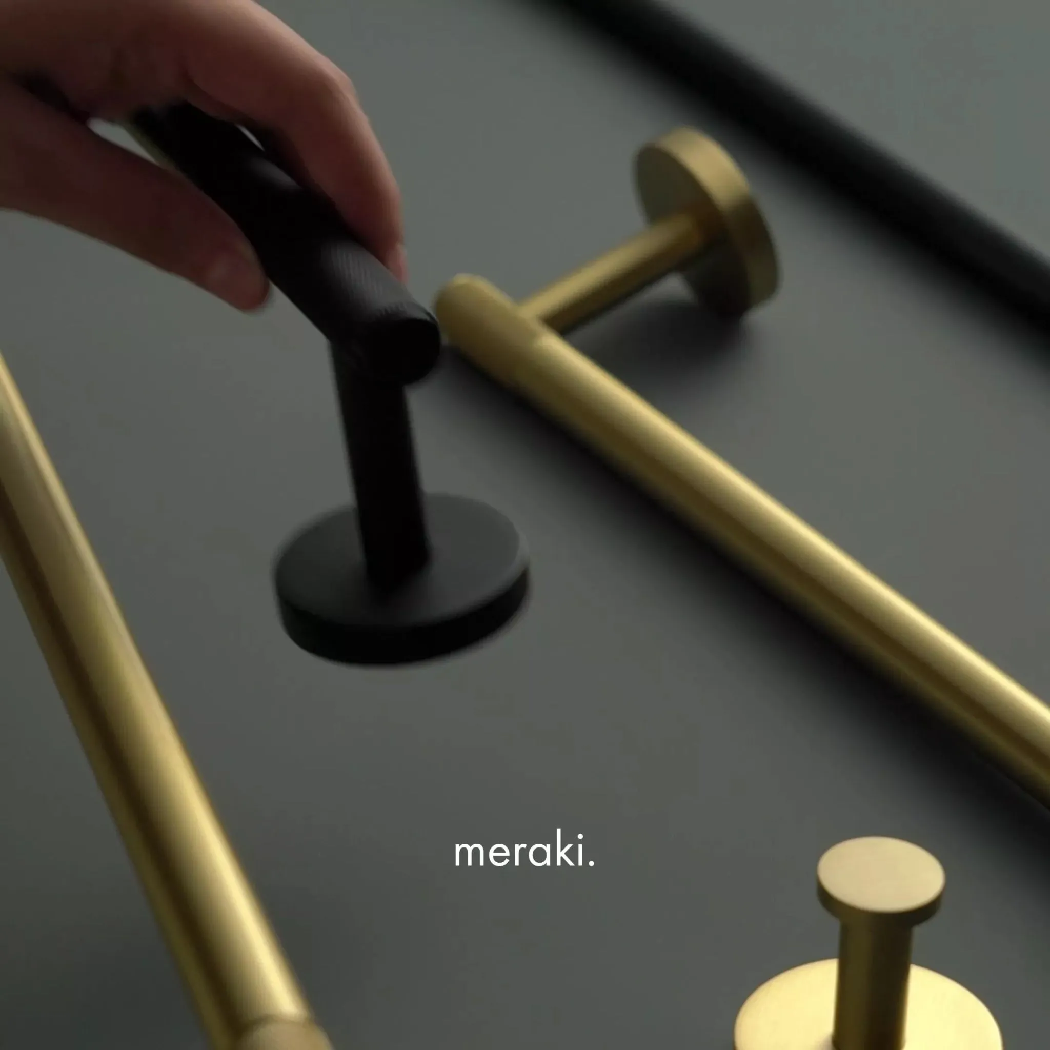 KRAM Solid Brass Robe Hook