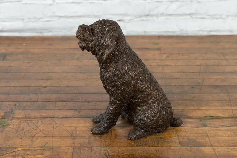 Max Bronze Dog Statue