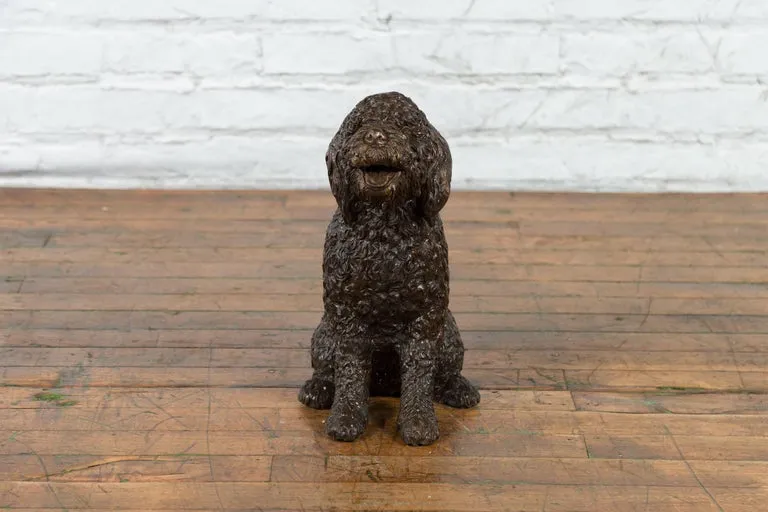 Max Bronze Dog Statue