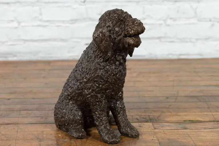 Max Bronze Dog Statue