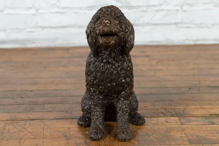 Max Bronze Dog Statue