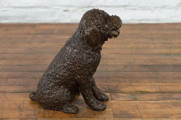 Max Bronze Dog Statue
