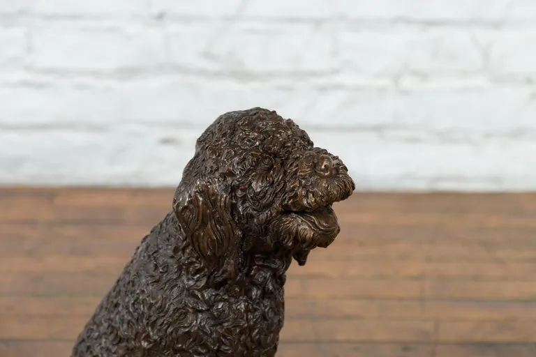 Max Bronze Dog Statue