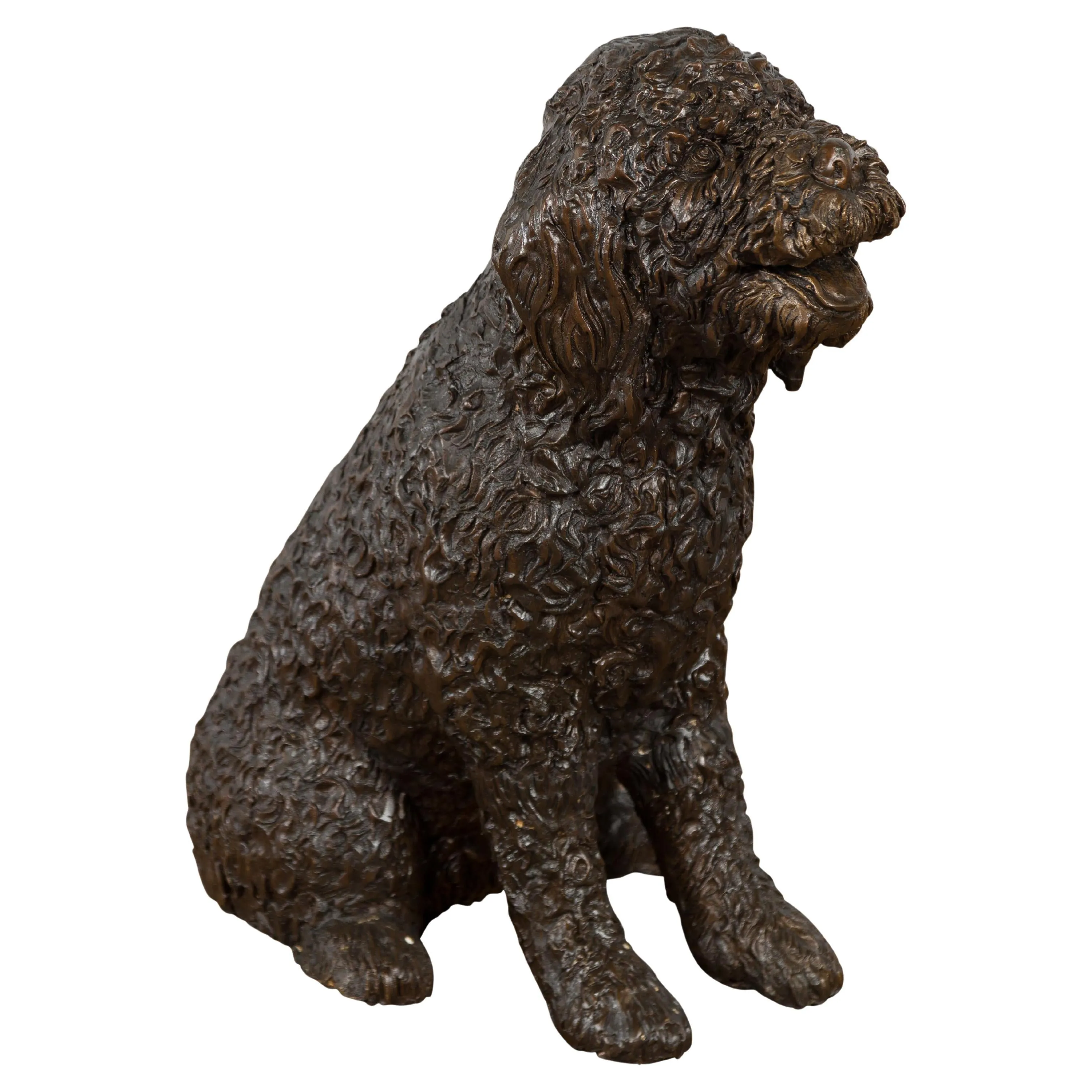 Max Bronze Dog Statue