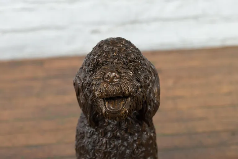 Max Bronze Dog Statue