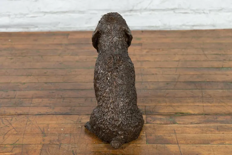 Max Bronze Dog Statue