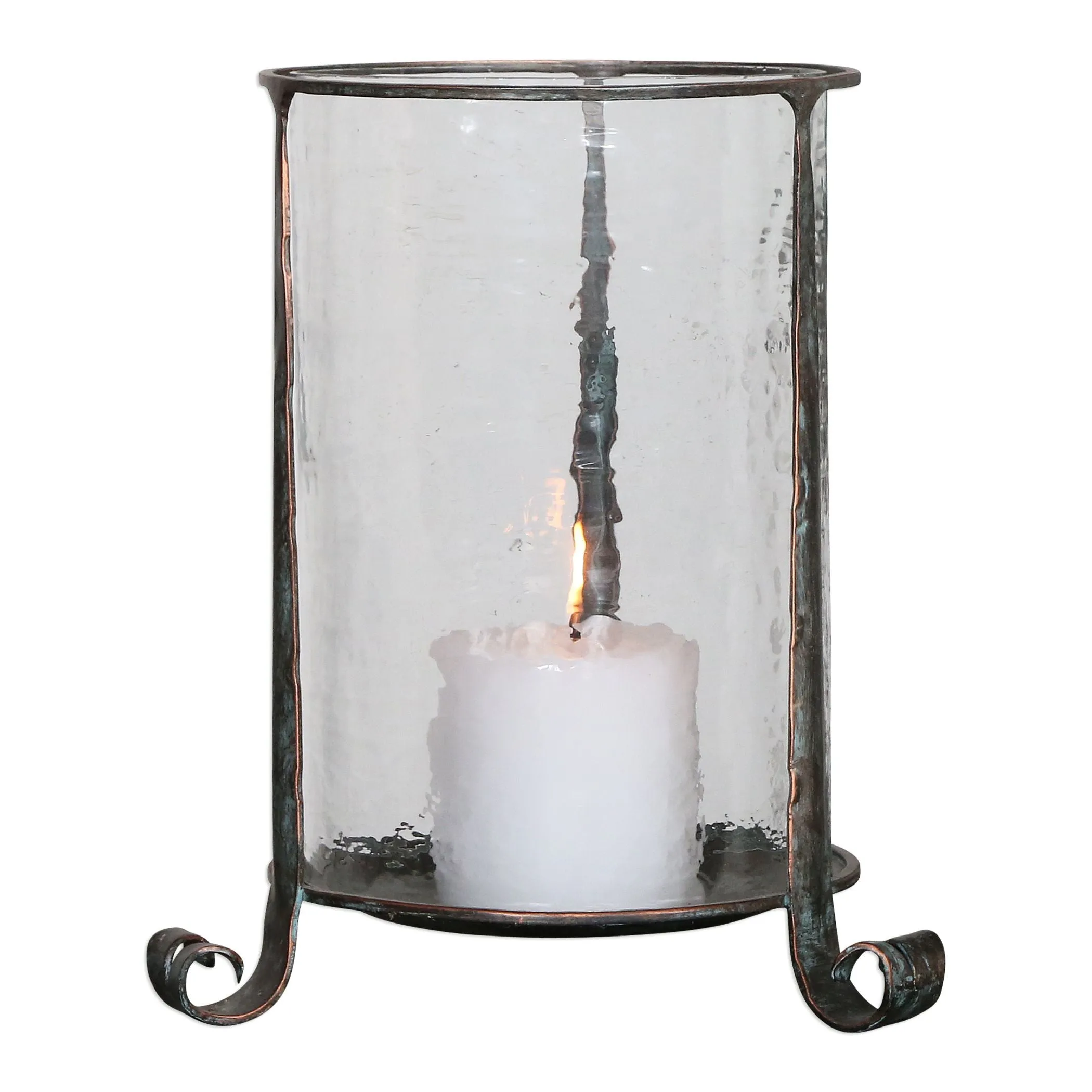Nicia Bronze Candleholder