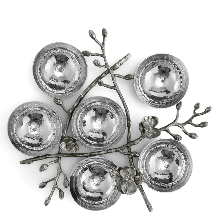 Orchid Seder Plate