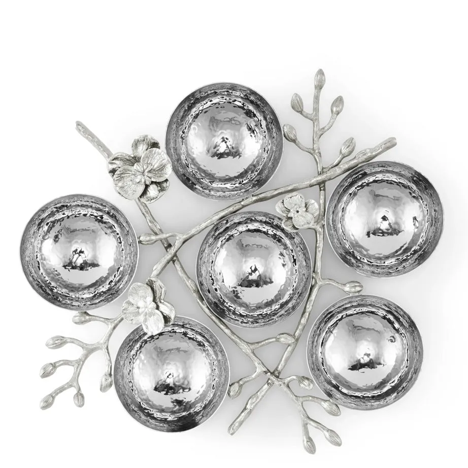 Orchid Seder Plate