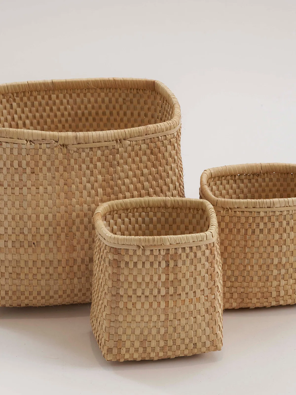 Palmnar Rectangular Small Basket