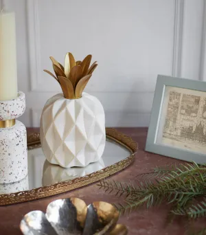 Ridged Pineapple Sculpture