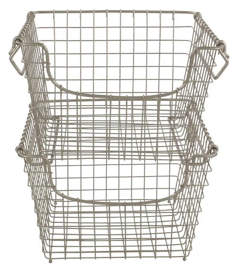 Stacking Storage Basket - Medium