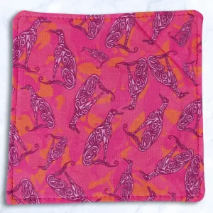 Tribal Greyhounds Pink Jar Gripz Jar Opener