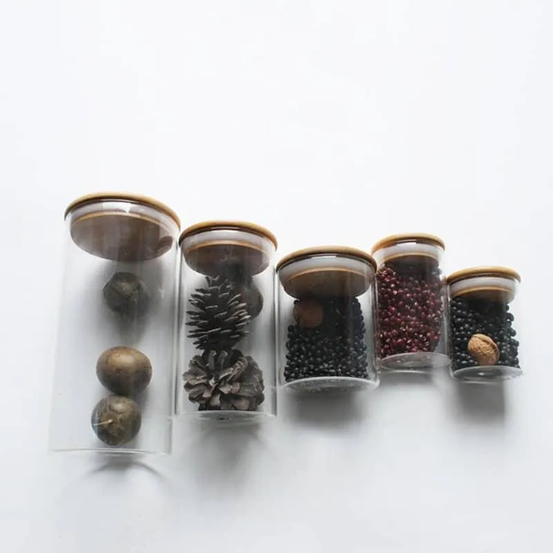 Vacuum Glass Storage Jars for Kitchen