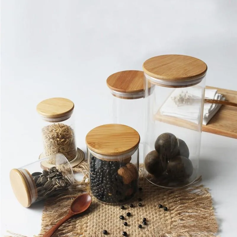 Vacuum Glass Storage Jars for Kitchen